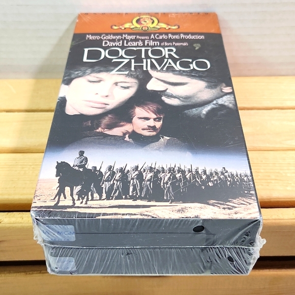 2/$20💥 DOCTOR ZHIVAGO VHS Deluxe Double Tape Set [1988] Factory Seal - Picture 5 of 7
